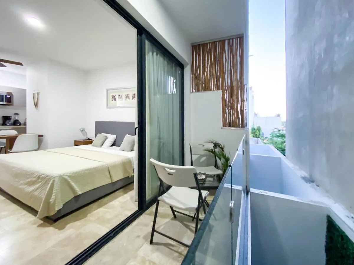 Apartmán Estudio106 Centrico En Menesse38 Con Roof Playa del Carmen Mexiko