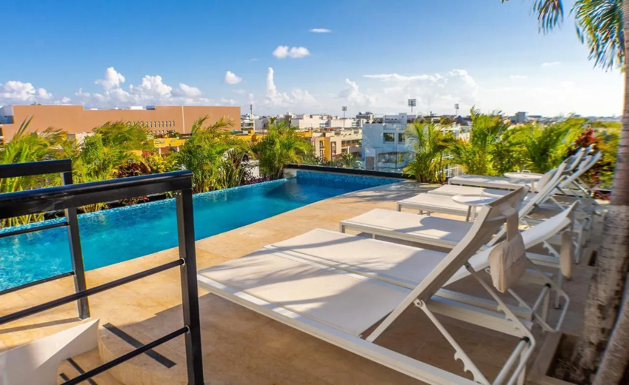 Ferienwohnung Estudio106 Centrico En Menesse38 Con Roof Playa del Carmen Apartment